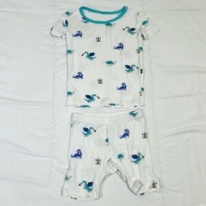 Kyte BABY Short Sleeve Pajamas in Dragon